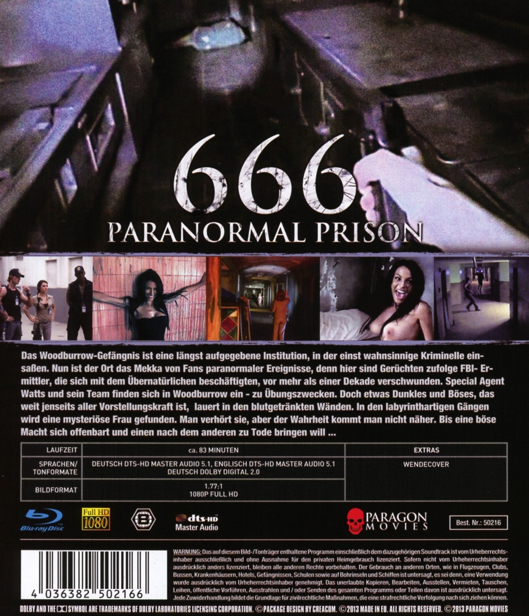 666 - Paranormal Prison - Horror Extreme Coll.