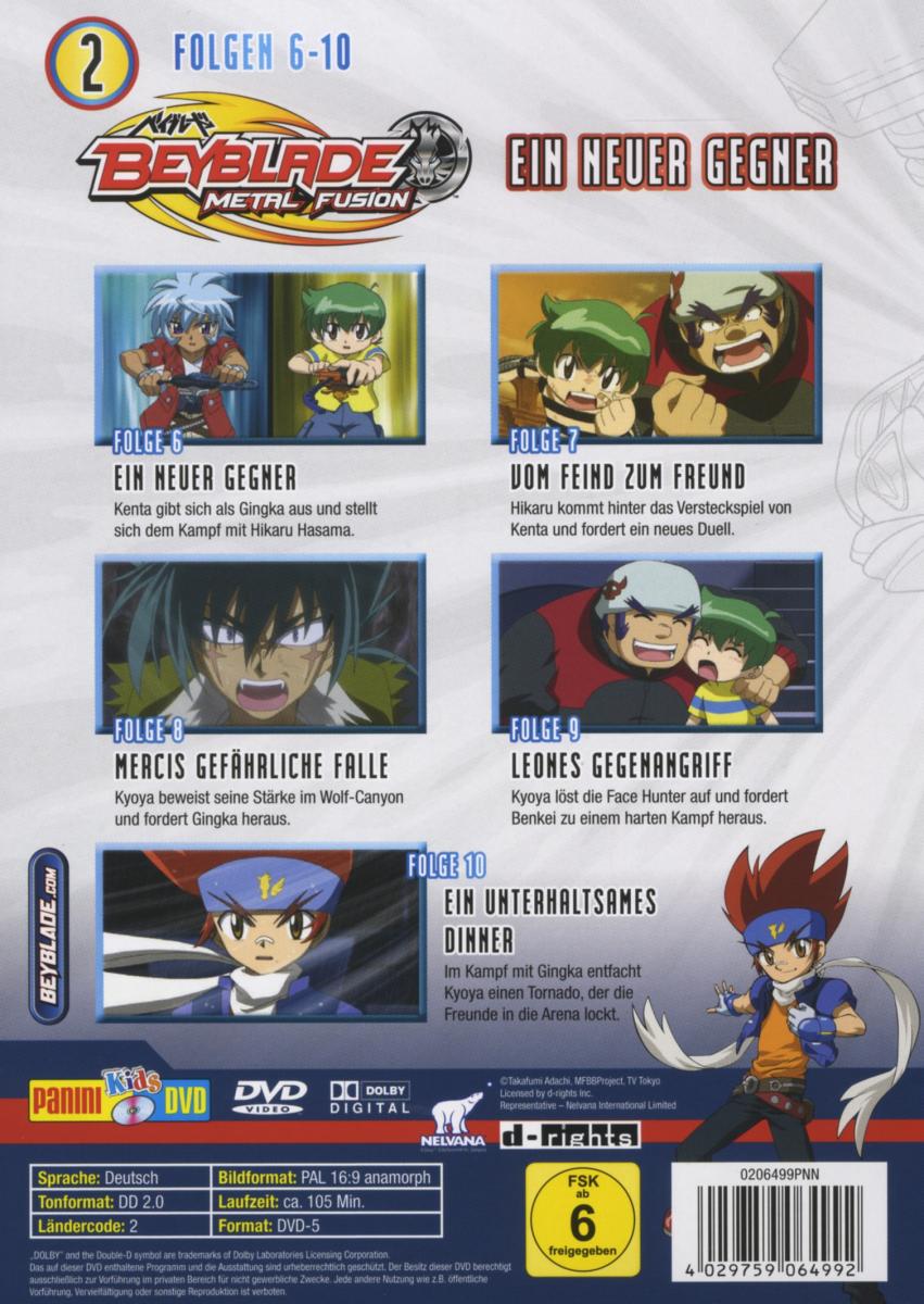 Beyblade Metal Fusion Vol. 2 - Ein Neuer Gegner!